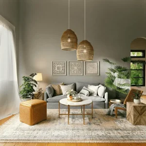 Open Shelf Room Divider